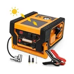 E-ant 2000A Car Jump Starter With Air Compressor, 5W Solar Panel Portable Pow.... Fixed Price $181.25.