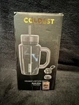 Coldest Limitless Bottle Blue Opal 15OZ Insulated W/ Handle, Lid & Straw. Fixed Price $75.00.
