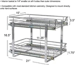 Household Essentials Glidez Multipurpose Chrome-plated Steel Pull-out/slide-out. Fixed Price $120.00.