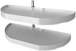 Rev-a-shelf 6882-31-570 Classic Tier 31" Half Moon Lazy Susan White. Fixed Price $257.99.