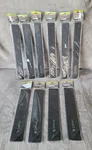 Lot X10 Mundial KP-7 & KP-6 Black Knife Protectors. Fixed Price $39.99.