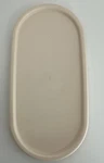 Tupperware Modular Mates 7" Oval #1616- Ivory Replacement Seal Lid Vtg Nos. Fixed Price $8.99.