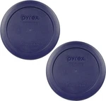 Pyrex 7200-PC Cup Dark Blue Round Storage Lids Original Genuine. Fixed Price $13.88.