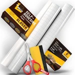 Clear Contact Paper 13.5 X 5FT/ROLL - Multipurpose 2 Pack Self Adhesive Rolls. Fixed Price $18.65.