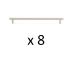 *8* Richelieu Roosevelt 11-3/4 In. Brushed Nickel Cabinet Bar Pull (BP205298195). Fixed Price $32.99.