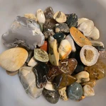 3 Lb Lot Of Self Tumbled Stones/ Rocks From The Pacific Nw. Fixed Price $38.00.