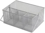 Ybmhome Mesh Silver Condiment Caddy / Kitchen Supply, Utensil, 1151M. Fixed Price $27.99.