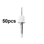 50PCS Wine Pourer With Rubber Dust Caps Stainless Steel Alcohol Dispenser Liquor. Fixed Price $98.73.