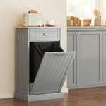 Hidden Container Waste Hands Free Kitchen Cabinet Tipping Opening. Fixed Price $130.99.