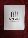 Home Chef My Cookbook 3-RING Recipe Binder Organizer With 35 Cards Euc!!!. Fixed Price $16.95.