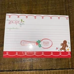 Creative Papers C.r. Gibson Christmas Gingerbread Man 40 Recipe Cards. Fixed Price $8.00.