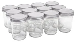 North Mountain Supply 8OZT-SV Ounce Glass Regular Mouth Tapered Mason Can.... Fixed Price $34.85.