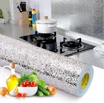 Kitchen Backsplash Wallpaper Peel And Stick Aluminum Foil Self Adhesive.... Fixed Price $34.76.