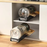 Pots Pans Organizer Under Cabinet With Drain Board, Pull-out Expandable P.... Fixed Price $37.63.