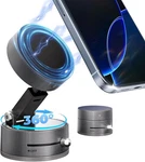 Foldable Vacuum Magnetic Car Phone Holder For 360 Rotatable Suction Mount. Fixed Price $55.64.