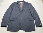 Con.struct Slim Fit Knit Stretch Mens Blazer 44 Xl Polyester Rayon Single Breast. Fixed Price $41.40.