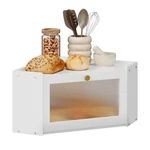 Trironsun Corner Bamboo Bread Box For Kitchen Counter Large Capacity Rustic B.... Fixed Price $113.45.