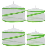 Handy Helpers Pop Up Outdoor Mesh Food Covers In Green, 4 Pack. Fixed Price $14.99.
