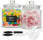 Kook Glass Storage Jars With Lids - 29OZ (set Of 2), Kitchen Canisters For Sugar. Fixed Price $49.22.