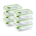 Sterilite 3.1 Cup Rectangle Ultra-seal Food Storage Container, Green (6 Pack). Fixed Price $28.99.
