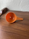 Tupperware "hershey Kiss" Shaped Funnel Large Orange 1227-6 Sturdy. Fixed Price $5.95.