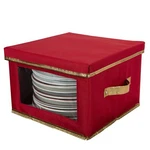 Simplify Holiday Plate Dinnerware Storage Box 12.2 Inch Christmas .... Fixed Price $18.74.