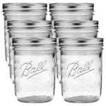 16 Oz Wide Mouth Mason Jars Pack Of With Lids For Canning And Crafting. Fixed Price $36.29.