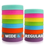 Aozita 16 Pack Colored Plastic Mason Jar Lids Fits Ball, 8WIDE & 8REGULAR. Fixed Price $13.24.