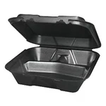 Genpak SN203-3L 9.25 X 3-COMP. Black Container 200 / Cs. Fixed Price $48.17.