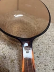 Corningware Visions Usa Amber 1.5L Pot With Pyrex V-1.5-C Glass Lid Vintage. Fixed Price $23.00.