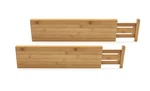 Lipper International Bamboo Deep Kitchen Drawer Dividers, Set Of 2. Fixed Price $50.56.