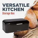 Extra Large Blue Bread Box For Kitchen Countertop - Holds 2 .... Fixed Price $49.99.