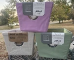 Richards Set Of 3 Small Grommet Totes Storage Bins Baskets Organization. Fixed Price $11.00.