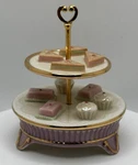 Lenox Tea At The Ritz Petit Fours Trinket Box Rare. Fixed Price $89.00.