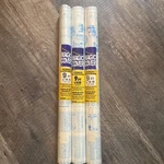 3 Magic Cover Shelf Liners, Adhesive, Frosted Glass, 18-IN. X 9-FT. Kittrich. Fixed Price $25.99.