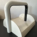 Vintage Italian Postmodern Acrylic Napkin Holder By Designer Rede Guzzini. Fixed Price $32.00.