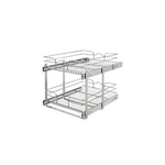 Rev-a-shelf 18" Pullout Wire Basket Organizer Chrome 22" Slides 5WB2-1822CR-1. Fixed Price $232.94.
