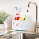 Minky Slimline Sink Caddy - Sponge And Brush Holder For One Size, White. Fixed Price $13.79.