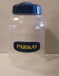 Rubbermaid Large Storage Container Plastic/ Screw-on Lid Parkay Trademark Odor. Fixed Price $9.99.