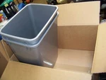 Rev-a-shelf Double Pull-out Trash Can For Under Cabinet 35 Quart Soft-close. Fixed Price $169.99.
