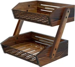 Dorhors Fruit Basket For Kitchen, 2 Tier Bowl,kitchen Counter Organizer. Fixed Price $34.78.