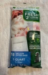 Foodsaver Quart Vacuum Zipper Bags 18 Count New Sealed Bpa Free. Fixed Price $12.99.