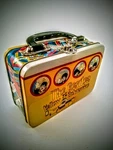 Vintage Beatles 1999 Yellow Submarine Vandor Porthole Tin Tote. Used Good.. Fixed Price $35.00.