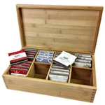 Lipper International Bamboo 8-COMPARTMENT Box. Fixed Price $29.99.