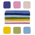 Reusable 100% Cotton Cloth Napkins - 10X10 Inch (pack Of 30), Solid Color. Fixed Price $26.39.
