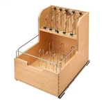 18" Soft-close Divided Storage Bin For Kitchen & Bathroom Organization. Fixed Price $769.99.