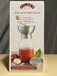 Kilner Sauce Press Jar Set Nib. Fixed Price $14.99.