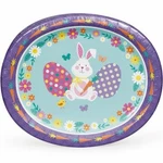 50CT Easter Bunny Fun Premium Paper Plates Oval 12 X 10 Microwave Safe. Fixed Price $24.78.