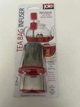 2PC Joie Tea Bag Infuser Loose Stainless Steel, Reusable Brewing. Fixed Price $13.99.