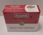Campbells Collection 2011 Tin Container W/recipe Cards Unopened. Fixed Price $23.00.